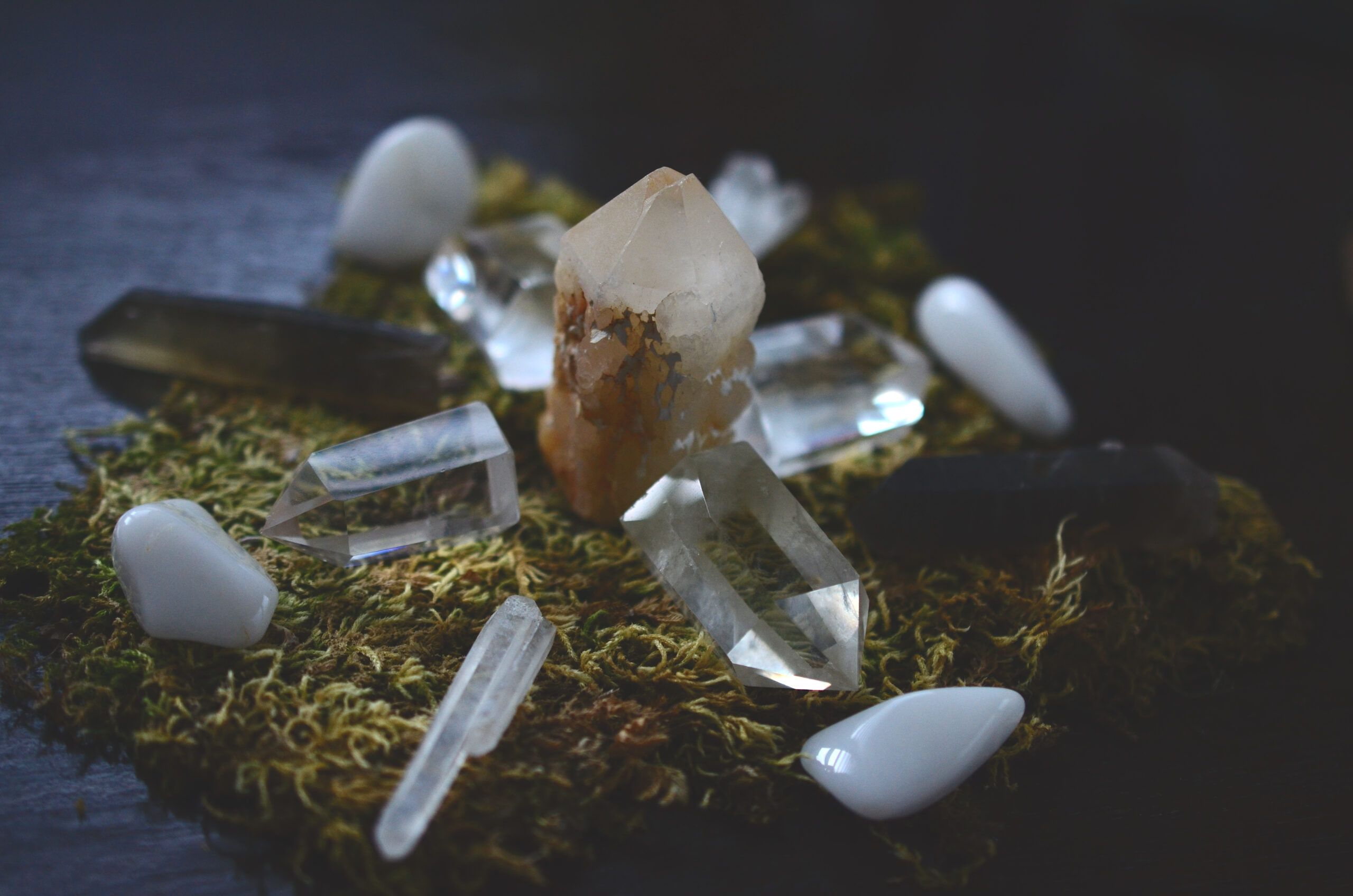 Crystals, flowers and Goddesses